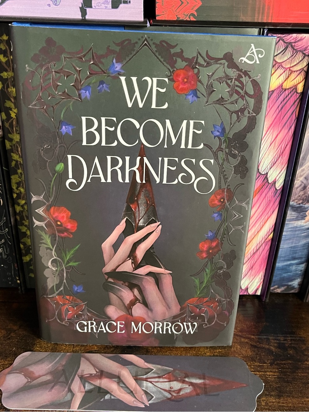 We Become Darkness by Grace Morrow
Hardcover Allurial